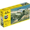 Image de Maquette vÃ©hicule militaire : Kit : US 1/4 Ton Truck Trailer