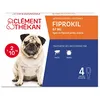 Image de Clément Thékan Anti-Puces et Anti-Tiques pour Petit Chien (2-10kg) - Elimine les parasites - Protège votre animal - 4 Pipettes Spot On