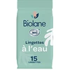 Image de Biolane Paquet de 15 Lingettes à l'Eau