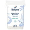 Image de Biolane Lot de 60 Maxi Carrés de Coton