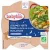 Image de Babybio Poêlée DE Légumes Verts Panais DU Centre-Val DE Loire Boulghour Coriandre dès 12 mois
