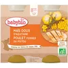 Image de Babybio Maïs Doux D'aquitaine & Poulet Fermier DU Poitou dès 8 mois