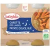 Image de Babybio Carotte DES Landes Patate Douce BLÉ dès 6 mois