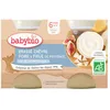 Image de Babybio Brassé Chèvre Poire & Figue DE Provence dès 6 mois