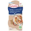 Image de Babybio Pâtes À LA Napolitaine Tomate DE Nouvelle-Aquitaine dès 8 mois