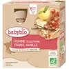 Image de Babybio Gourdes Pomme de provence, fraise, vanille