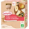 Image de Babybio Poire DE Provence Fleur D'oranger dès 6 mois
