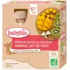 Image de Babybio Kiwi DE Nouvelle-Aquitaine Mangue Lait DE Coco dès 6 mois