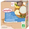 Image de Babybio Brassé Pomme DE Nouvelle-Aquitaine Fleur D'oranger dès 6 mois