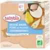Image de Babybio Brassé Brebis Poire DE Provence dès 6 mois