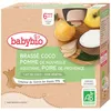 Image de Babybio Brassé Lait DE Coco Pomme DE Nouvelle-Aquitaine Poire DE Provence dès 6 mois