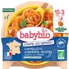 Image de Babybio Cappelletti Aubergine Ricotta & sauce tomate de Nouvelle-Aquitaine