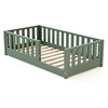 Image de Jurababy Lit au Sol Sonho Mini Vert Sauge - 70 x 140 cm
