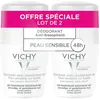 Image de Lot*2 Déodorant Anti-Transpirant 48H - Roll-On Peau Sensible 2 x 50 ml