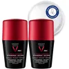 Image de Lot*2 Vichy Homme Détranspirant anti-odeur 96h - Roll-on 50ml