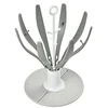 Image de BÉABA Egoutte Biberon Pliable Flower - Grey