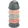 Image de BÉABA Boite Doseuse Empilable - Mineral Grey & Pink
