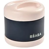 Image de BÉABA Portion Inox 500 ml - Light Pink & Night Black