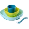Image de BÉABA Set de Vaisselle 4 Pièces - Blue