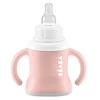 Image de BÉABA Tasse Evoluclip 3-en-1 Old Pink - 150 ml