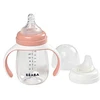 Image de BÉABA Biberon 2-en-1 Old Pink - 210 ml