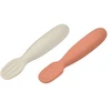 Image de BÉABA Lot de 2 Pré-cuillères - Velvet Grey & Terracotta