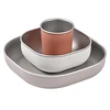 Image de BÉABA Set de Vaisselle 3 Pièces en Inox - Terracotta