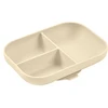Image de BÉABA Assiette Compartimentée avec Ventouse - Clay