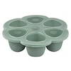 Image de BÉABA Multiportions Silicone 6 x 90 ml - Sage Green
