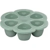 Image de BÉABA Multiportions Silicone 6 x 150 ml - Sage Green