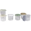 Image de BÉABA Lot de 6 Portions Verre 250 ml - Natural Color Mix