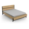 Image de Lit Double "Craft" extractible - Bois - 140 x 190/200 cm - Marron