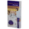 Image de Happy Snack By Feliway - Boîte de 6 sticks au goût poulet. Relaxez votre chat autour d'un moment de complicité . Présenté sous forme de friandise onctueuse.