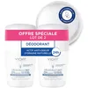 Image de Lot*2 Déodorant 24H actif anti-odeur d'origine naturelle toucher sec - Roll-on