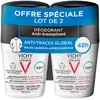 Image de Lot*2 Vichy Homme Déodorant Bille 48H Anti-Transpirant Anti-Traces Protection Chemise 2 x 50 ml
