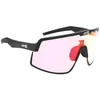Image de Lunettes vélo AZR Kromic Speed RX Noir Mat / Ecran Irise Rouge Photochromique 0-3 noir mat