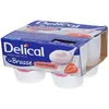 Image de Delical Dessert lacté Hphc Le Brassé Saveur Fraise