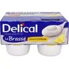 Image de Delical Dessert lacté Hphc Le Brassé Saveur Citron