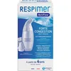 Image de Respimer Kit d'Irrigation Nasale breveté, 6 Sachets de Sel Nasal, Rhinite, Allergie