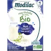 Image de Modilac Mes Céréales du Soir Bio Nuit, Céréales instantanées pour nourrissons 2 (dès 4 mois)
