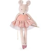 Image de Moulin Roty Petite Peluche Souris Rose - La Petite Ecole de Danse