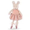 Image de Moulin Roty Peluche Souris Rose - La Petite Ecole de Danse