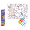 Image de Super Petit Set de Table à Colorier et ses 5 feutres - Les Toupits