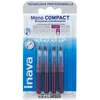 Image de Inava Mono Compact Brossettes interdentaires Large Violet