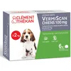 Image de Clement Thekan Vermifuges Vers Plats Et Ronds Chien 2-10 kg 6 Comprimés