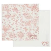 Image de Tartine et Chocolat Lot de 2 Langes - Toile de Jouy Rose