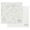 Image de Tartine et Chocolat Lot de 2 Langes - Toile de Jouy Gris