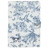 Image de Tartine et Chocolat Protège-carnet de Santé - Toile de Jouy Bleu