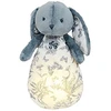 Image de Tartine et Chocolat Augustin le Lapin Veilleuse Musical - Toile de Jouy Bleu