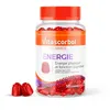 Image de Vitascorbol - Gommes Énergie - Complément alimentaire Multivitamines   12 Vitamines   5 Minéraux - Ginseng - Fatigue et système immunitaire - 50 gommes goût fruits rouges - arôme naturel
